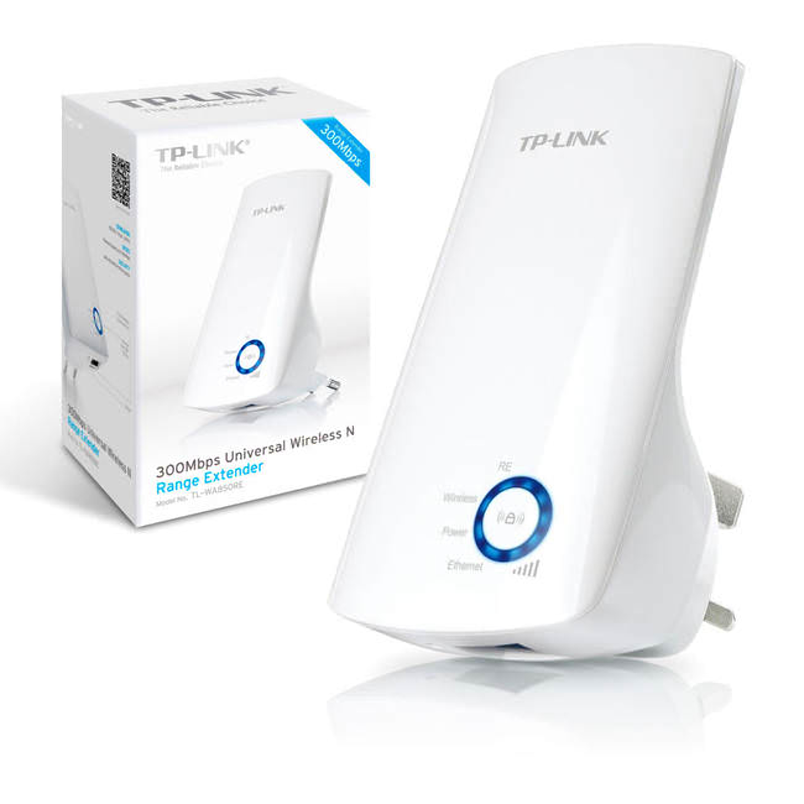 TP-LINK (TL-WA850RE) 300Mbps Universal Wall-Plug Wifi Range Extender