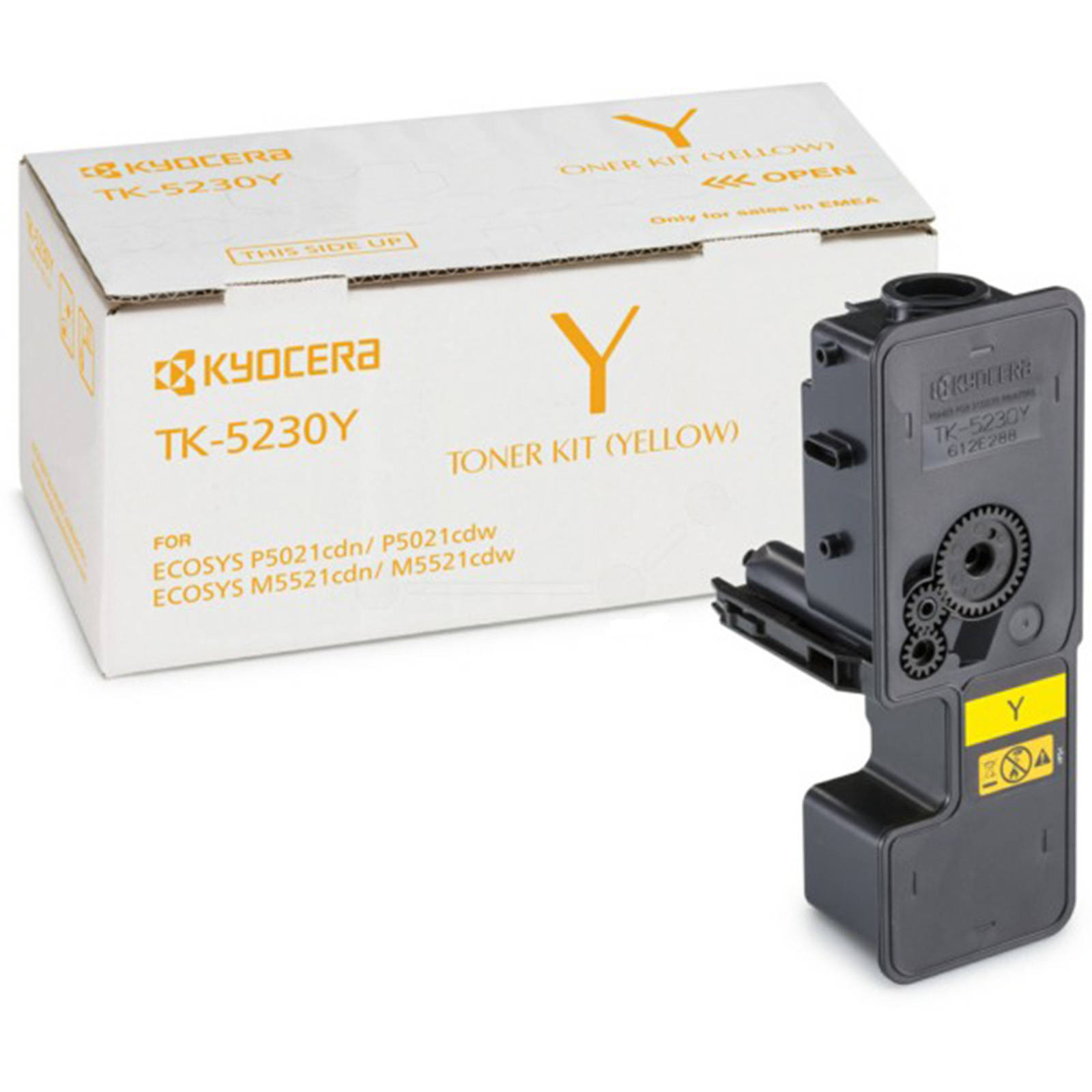 Original Kyocera TK5230Y High Capacity Yellow Toner Cartridge (1T02R9ANL0)
