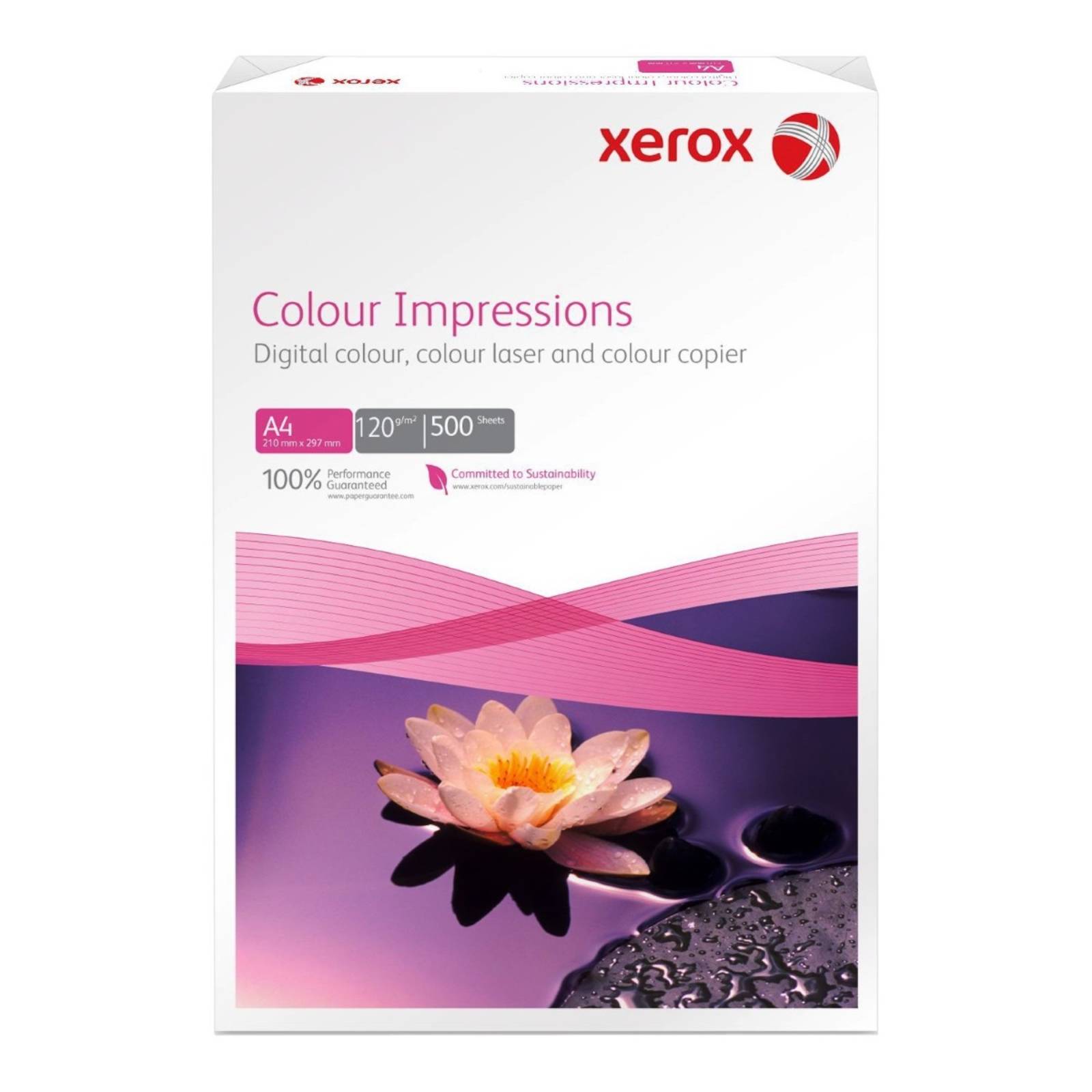Xerox Colour Impressions A4 120gsm Printer Paper 500 Sheets (1 Ream)