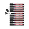 edding 330 Permanent Marker 1-5 mm Nib Black Pack of 10 (4-330001)