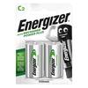 Energizer Accu Charge Power Plus Rechargeable C 2500mAh pack of 2 Batteries