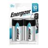Energizer Max Plus D Alkaline Batteries - Pack of 2