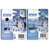 Original Epson 27 Black and Colour Ink Cartridge Bundle