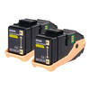 Original Epson S050606 Yellow Toner Cartridge Twin Pack