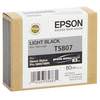 Original Light Black Epson T5807 Ink Cartridges for Various Epson Printers (C13T580700)