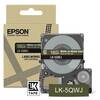 Epson LK-5QWJ White on Matte Khaki Tape Cartridge 18mm - C53S672089