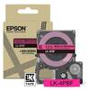 Epson LK-4PBF Black on Fluorescent Pink Tape Cartridge 12mm - C53S672100