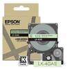 Epson LK-4GAS Gray on Soft Green Tape Cartridge 12mm - C53S672105