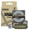 Epson LK-6QWJ White on Matte Khaki Tape Cartridge 24mm - C53S672090
