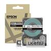 Epson LK-6TBJ Black on Matte Clear Tape Cartridge 24mm - C53S672067