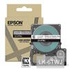 Epson LK-6TWJ White on Matte Clear Tape Cartridge 24mm - C53S672070