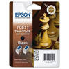 Original Epson T0511 Black Ink Cartridge Twin Pack