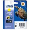 Original Epson Yellow Ink Cartridges for Various Epson Printers (T1574)