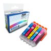 5 Remanufactured Epson 24XL Colour Ink Cartridges