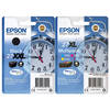 Epson 27XXL & 27XL Four Colour Original Highest Capacity Ink Cartridge Bundle