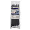 Evo Labs Black Cable Ties 200 x 2.5mm 100 Pack