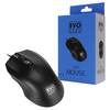 Evo Labs USB Matte Black Mouse (MO-128)