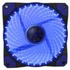 Evo Labs Vegas 120mm 1300RPM Blue Light Up LED Case Cooling Fan for PC Tower