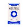 Exacompta Record / Index Cards Plain 125 x 75mm White Pack of 100 (13301E)