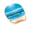 Fellowes Mousemat with Wrist Support - Sandy Beach - 9179301