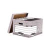 Fellowes Bankers Box System Large Heavy Duty R-Kive Grey Pack 10 (181201)