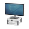 Fellowes Computer Monitor Stand Height Adjustable Platinum (91713)
