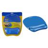 Fellowes Crystals Gel Mouse Mat with Wrist Rest - Blue
