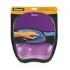 Fellowes Crystals Gel Mouse Mat with Wrist Rest - Purple