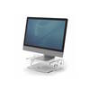 Fellowes Desk Monitor Riser Acrylic Transparent and Adjustable (9731101)