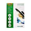 Fellowes Gloss Laminating Pouch A4 100 Micron x2 Pack 100 (5351111)