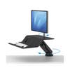 Fellowes Lotus RT Sit Stand Workstation Single Black (8081501)