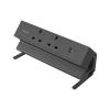 Fellowes Power Desk 2 Socket with 2 Power Sockets 1 USB-A & USB-C Ports Black (1