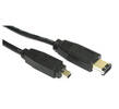 Firewire 6 pin to 4 pin Male to Male Cable 5m