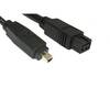 Firewire 9 Pin to 4 Pin Cable - 3 Metres