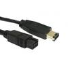 Firewire 9 Pin to 6 Pin Cable - 2 Metres