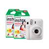 Fujifilm Instax Mini 12 Instant Camera White with 40 Shot Film Pack (16806121+2x
