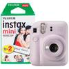 Fujifilm Instax Mini 12 Instant Camera with 20 Shot Film Pack - Lilac Purple