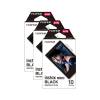 Fujifilm Instax Mini Instant Photo Film 30 Shot Pack Black (16537043x3)