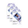 Fujifilm Instax Mini Instant Photo Film Soft Lavender Pack of 30 (16812376x3)