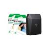 Fujifilm Instax SP-3 Share Square Wireless Photo Printer with 20 Shot Pack Black