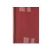 GBC LeatherGrain A4 Thermal Binding Covers 3mm Red Pack of 100 (IB451218)