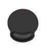 Genius Ergonomic Mouse Pad with Wrist Rest Anti Slip Black (31250011400)