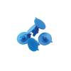 GoSecure Security Seals Plain Round Blue (Pack of 500) IMSealBL