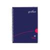 Graffico Hard Cover Wirebound Notebook 160 Pages A5 EN08814