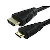 HDMI to Mini-HDMI Black Cable, 1 metre length