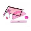 Helix Super School Stationery Kit In Pink