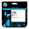 Original HP 744 Magenta and Yellow Printhead