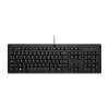 HP 125 Wired Keyboard - Black