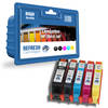 5 Compatible 364XL BK/PBK/C/M/Y Ink Cartridges