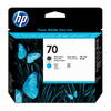HP 70 Matte Black and Cyan Original Printhead